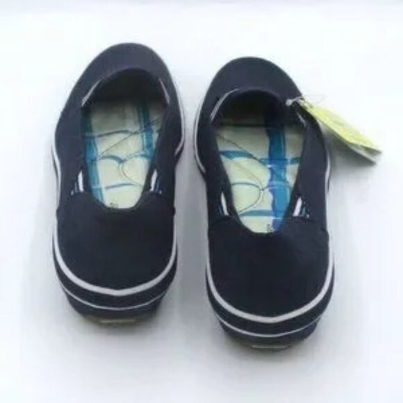 Grasshoppers Womens Retreat Navy Canvas Slip-On Shoes Size 8M - Picture 4 of 4